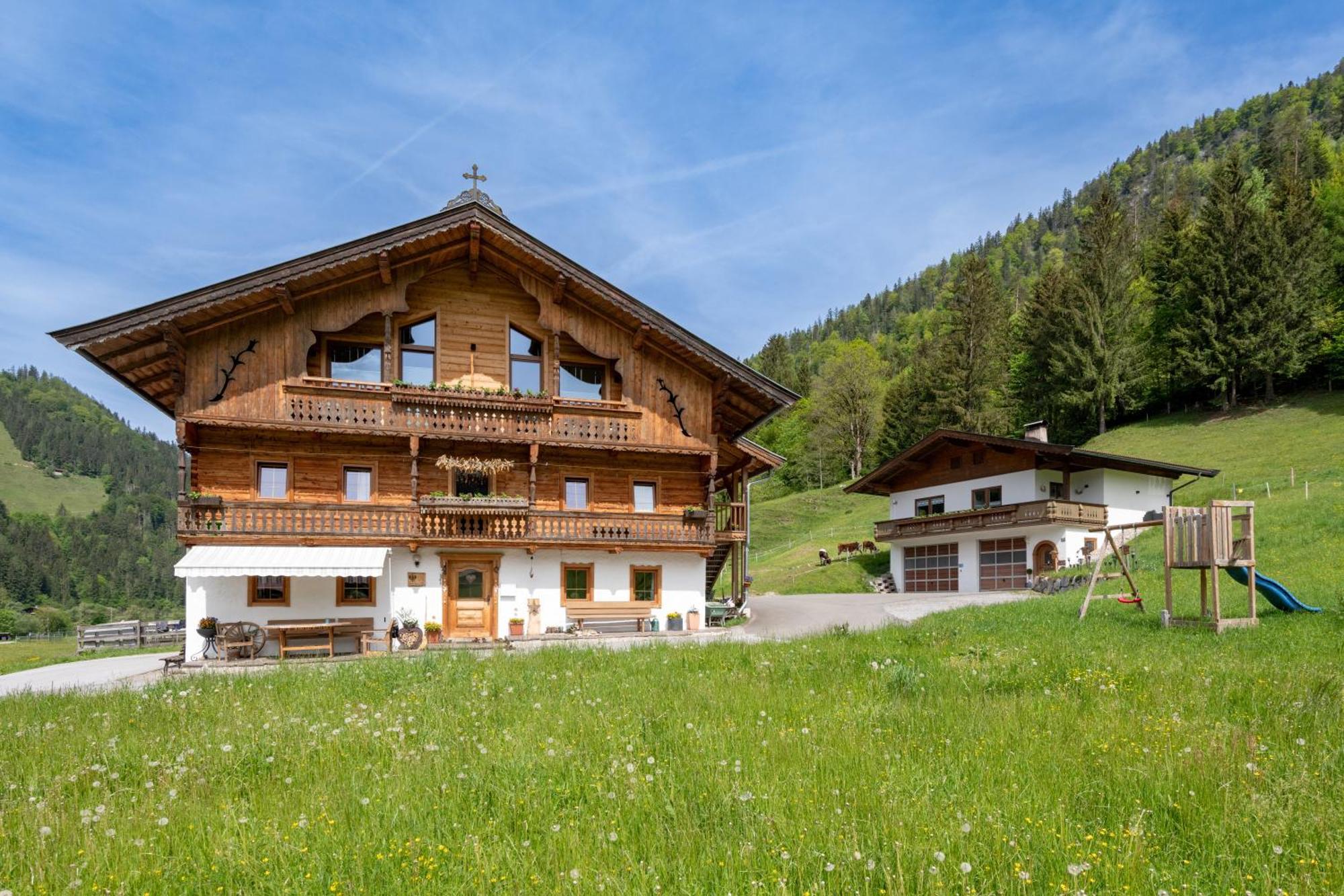 Villa Bauernhof Unterstegen Söll Exterior foto